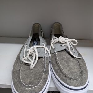 Sperry Men's Stone Gray Boat Shoes